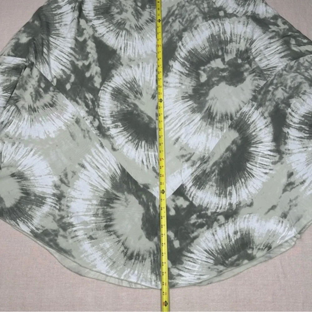 Venti6 Made in Italy Tie Dye Boho Maxi Dress Asymmetric‎ Handkerchief Hem Size S